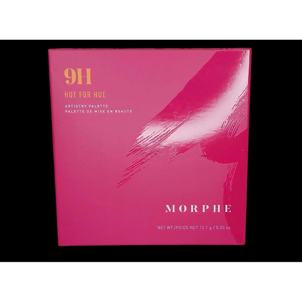 Morphe  9H "Hot For Hue" Artistry Pallette With 9 Colors NIB-Unopened!!